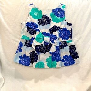 Janie and Jack floral top 2T